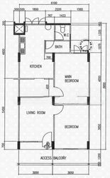 Blk 305 Chuan Village (Serangoon), HDB 3 Rooms #507677211
